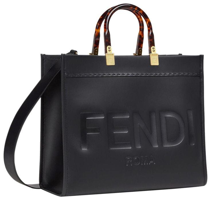 Fendi SunShine Leather Tote