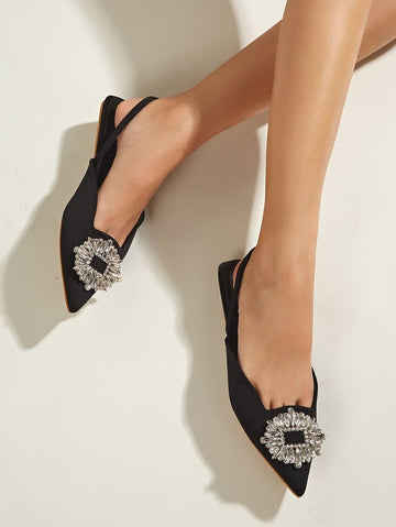 Venslik Slingback Flat Pumps