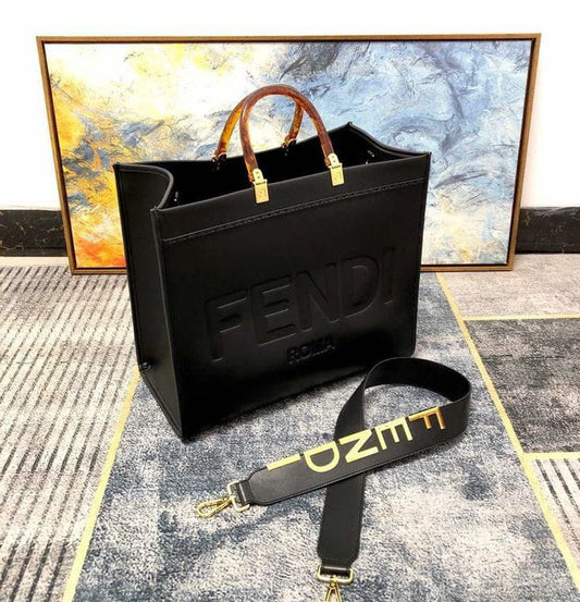 Fendi SunShine Leather Tote